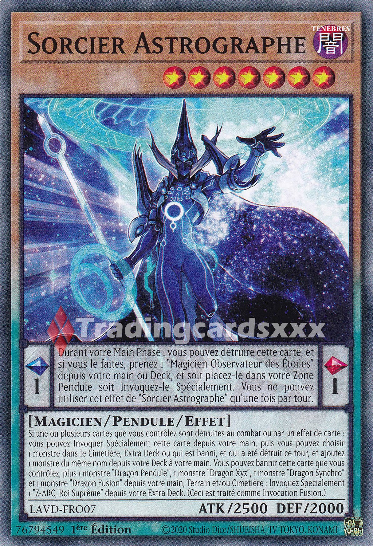 Yu-Gi-Oh! Sorcier Astrographe : C LAVD-FRO07