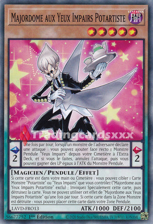 Yu-Gi-Oh! Majordome aux Yeux Impairs Potartiste : C LAVD-FRO13