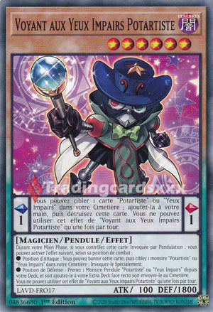 Yu-Gi-Oh! Voyant aux Yeux Impairs Potartiste : C LAVD-FRO17