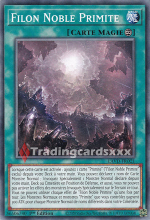 Yu-Gi-Oh! Filon Noble Primite : C LAVD-FRO21