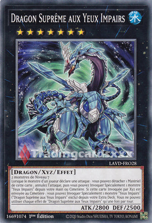 Yu-Gi-Oh! Dragon Suprême aux Yeux Impairs : C LAVD-FRO28