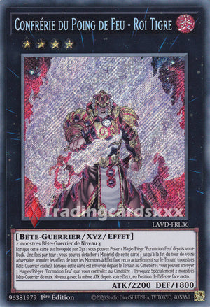 Yu-Gi-Oh! Confrérie du Poing de Feu - Roi Tigre : SE LAVD-FRL36