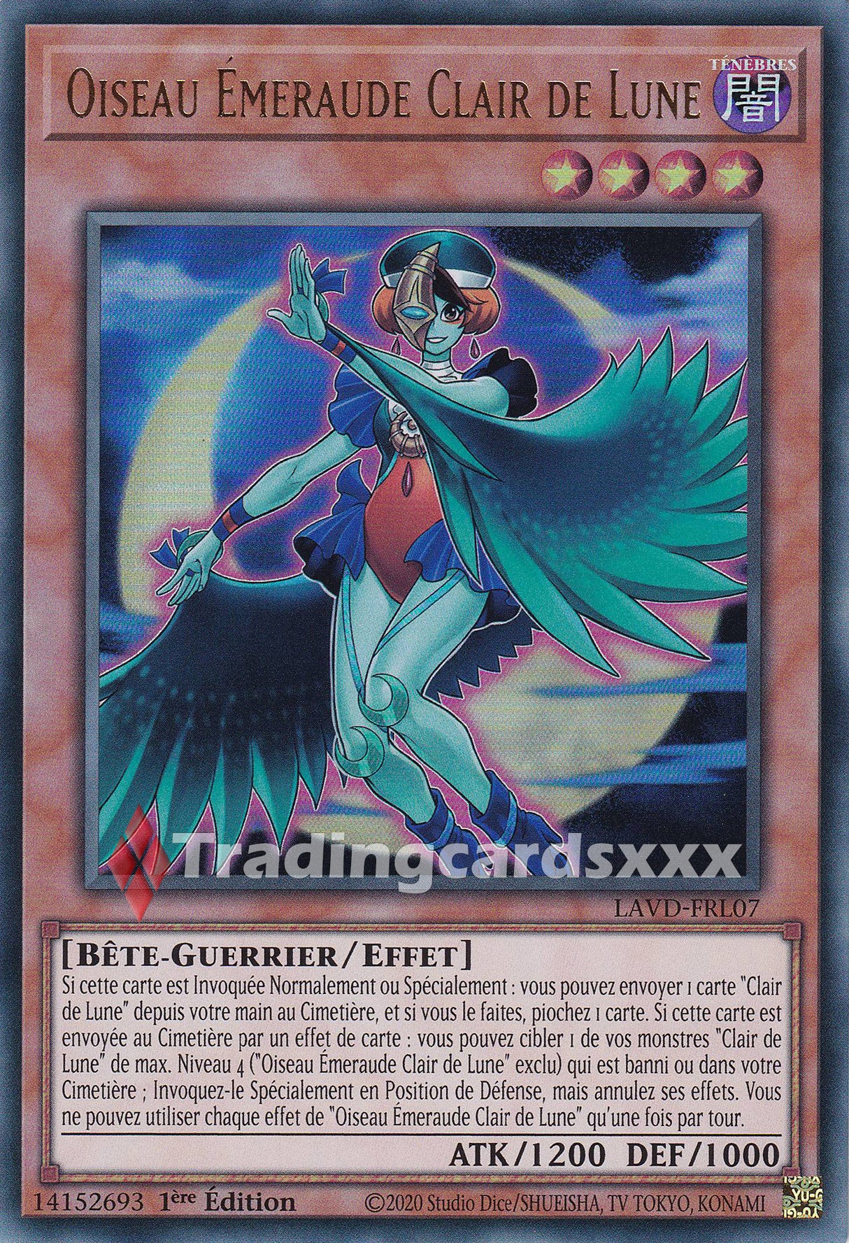 Yu-Gi-Oh! Oiseau Émeraude Clair de Lune : UR LAVD-FRL07