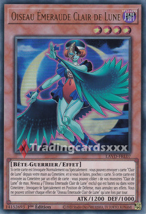 Yu-Gi-Oh! Oiseau Émeraude Clair de Lune : UR LAVD-FRL07