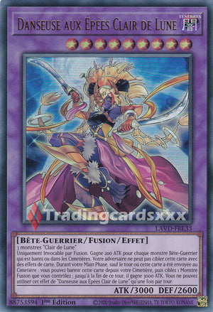 Yu-Gi-Oh! Danseuse aux Épées Clair de Lune : UR LAVD-FRL33