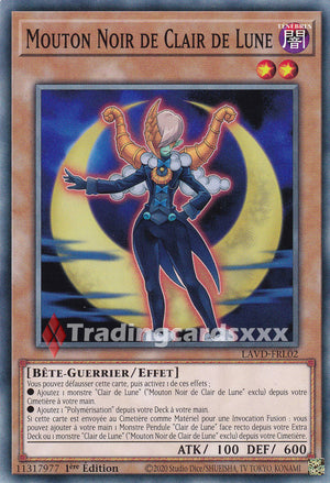 Yu-Gi-Oh! Mouton Noir de Clair de Lune : C LAVD-FRL02