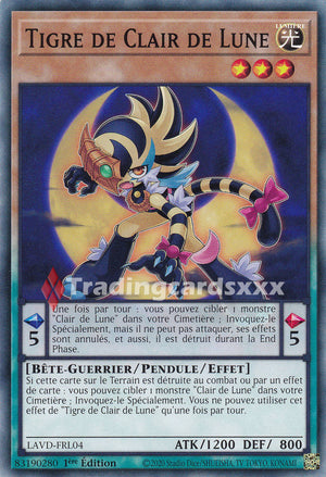 Yu-Gi-Oh! Tigre de Clair de Lune : C LAVD-FRL04
