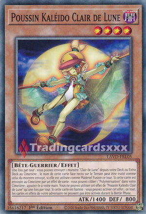 Yu-Gi-Oh! Poussin Kaléido Clair de Lune : C LAVD-FRL05