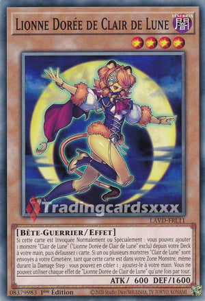 Yu-Gi-Oh! Lionne Dorée de Clair de Lune : C LAVD-FRL11