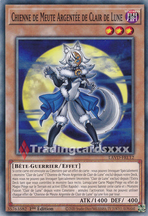 Yu-Gi-Oh! Chienne de Meute Argentée de Clair de Lune : C LAVD-FRL12