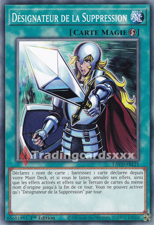 Yu-Gi-Oh! Désignateur de la Suppression : C LAVD-FRL21