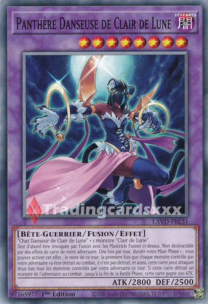 Yu-Gi-Oh! Panthère Danseuse de Clair de Lune : C LAVD-FRL31