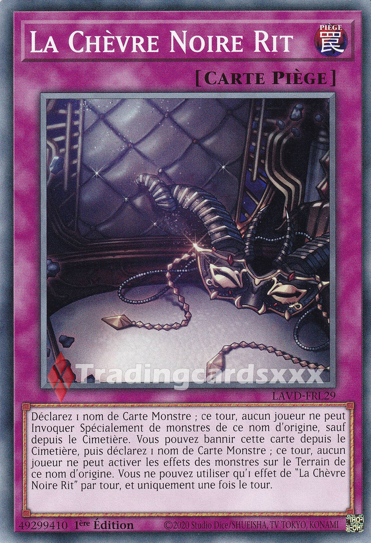 Yu-Gi-Oh! La Chèvre Noire Rit : C LAVD-FRL29