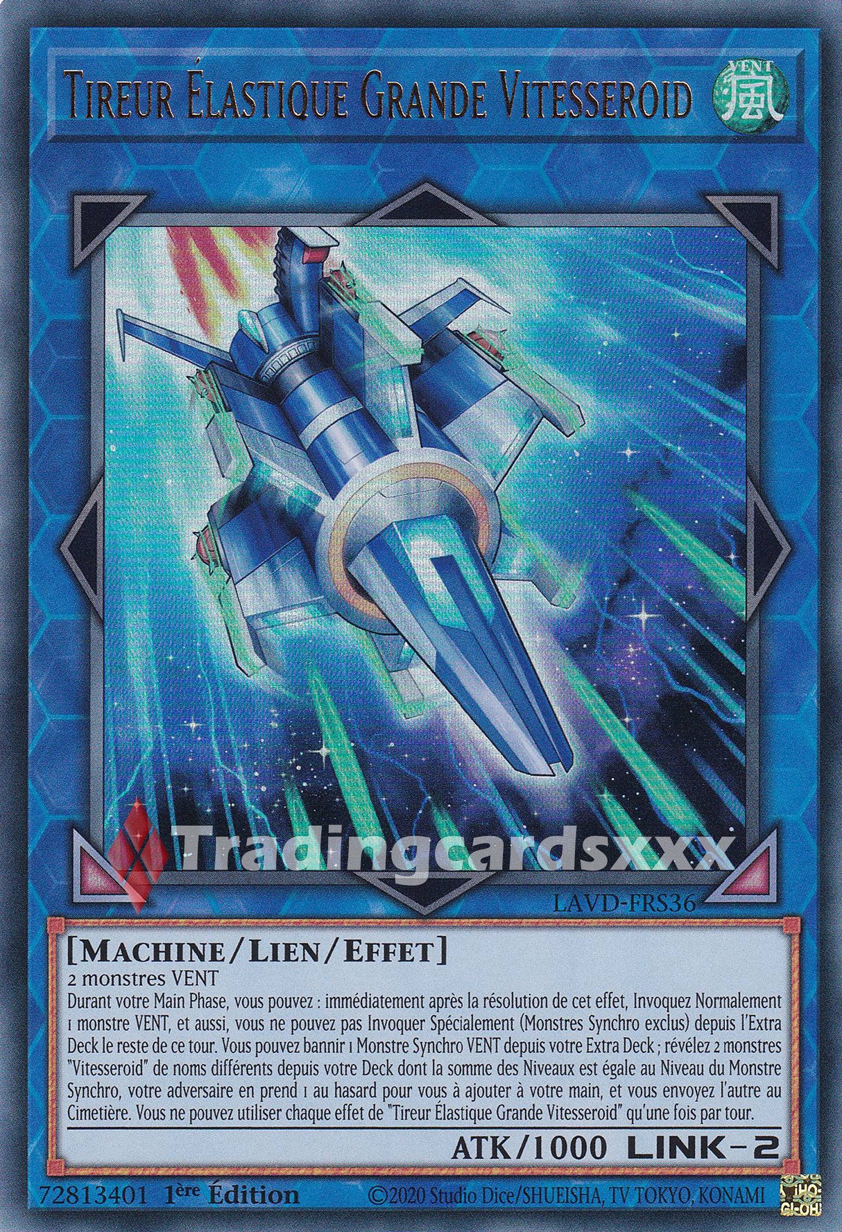 Yu-Gi-Oh! Tireur Élastique Grande Vitesseroid : UR LAVD-FRS36