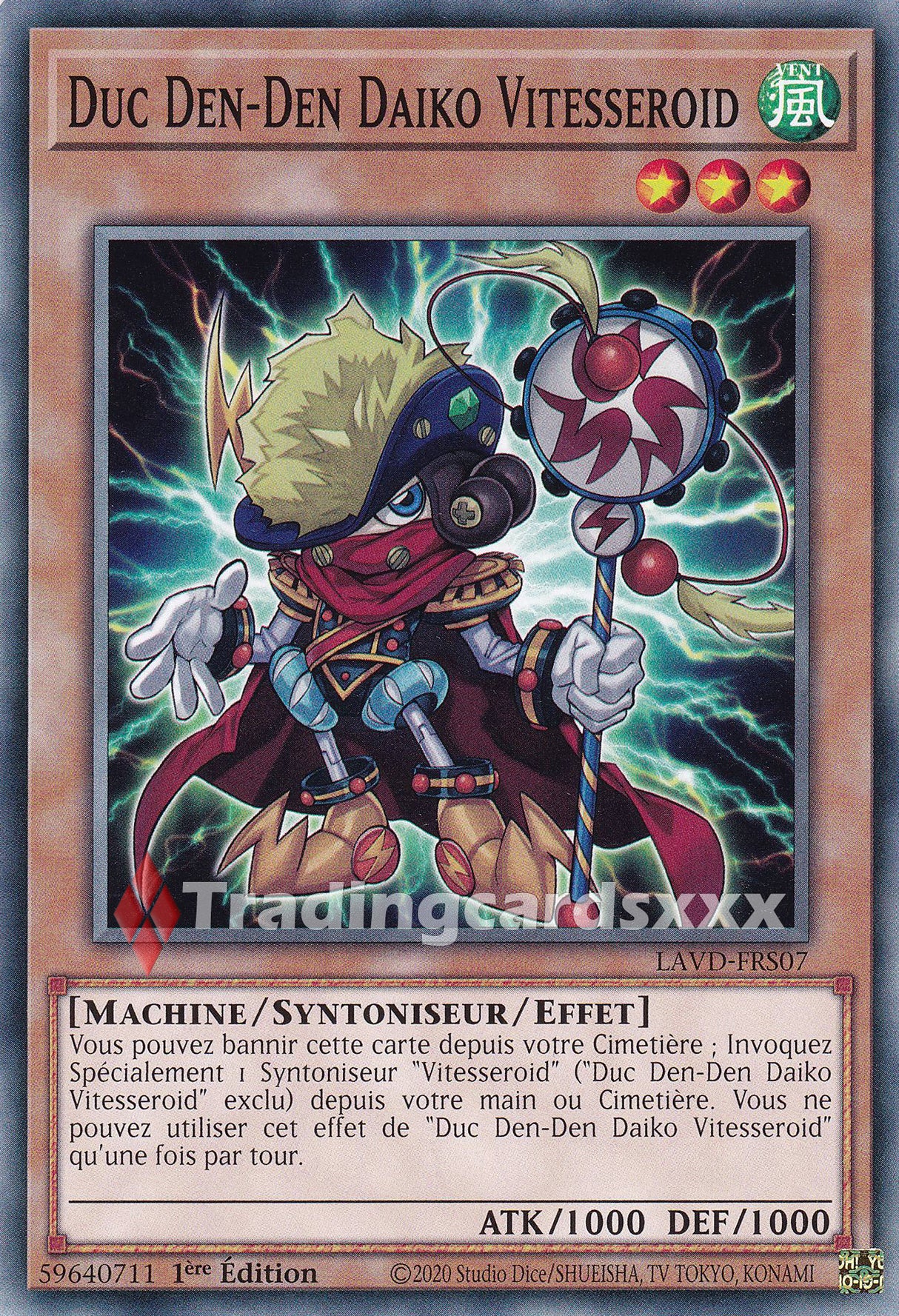 Yu-Gi-Oh! Duc Den-Den Daiko Vitesseroid : C LAVD-FRS07