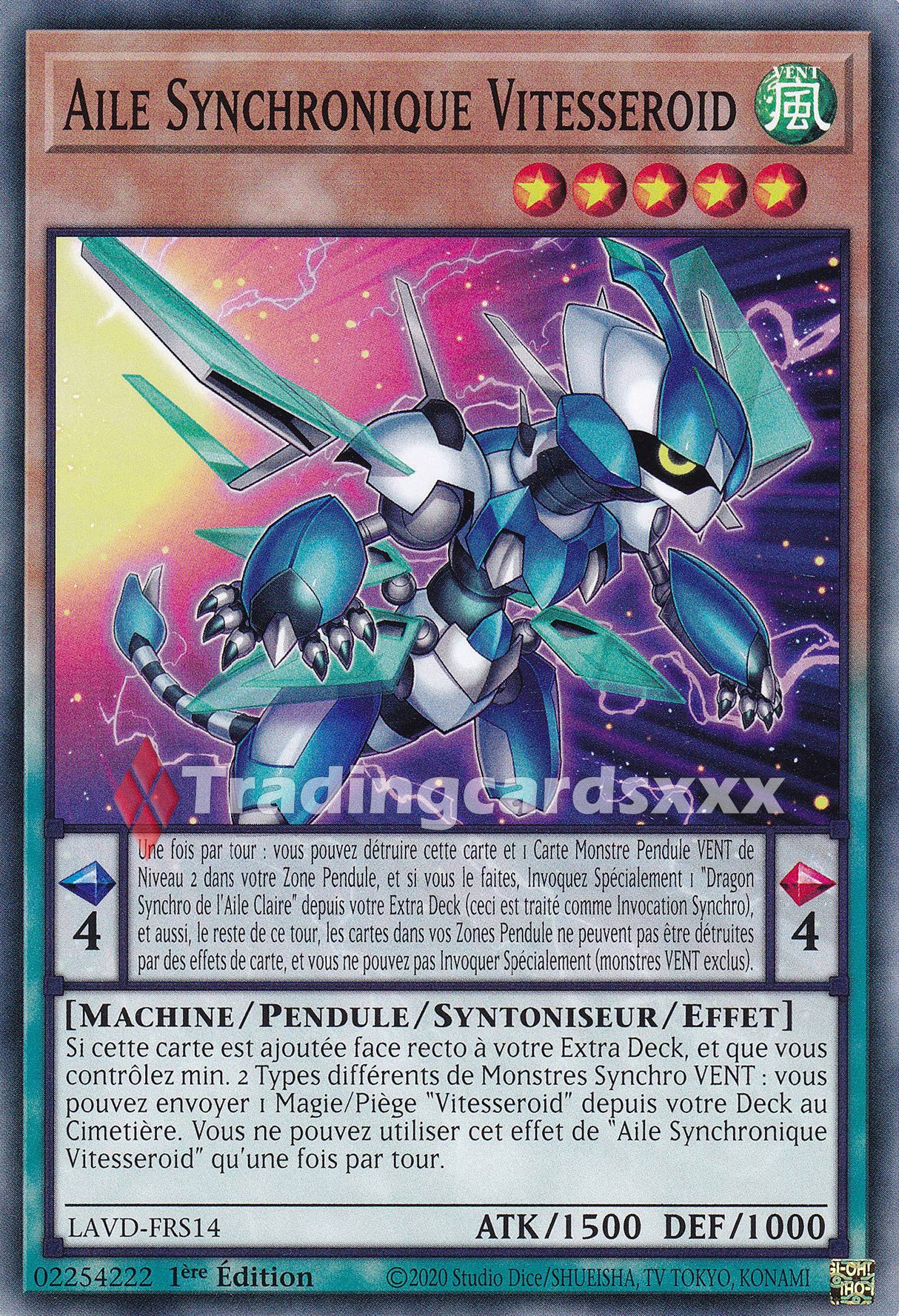 Yu-Gi-Oh! Aile Synchronique Vitesseroid : C LAVD-FRS14