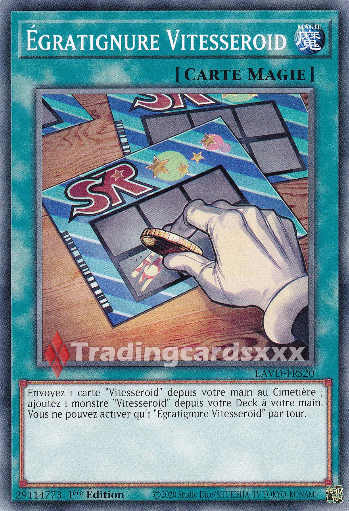Yu-Gi-Oh! Égratignure Vitesseroid : C LAVD-FRS20