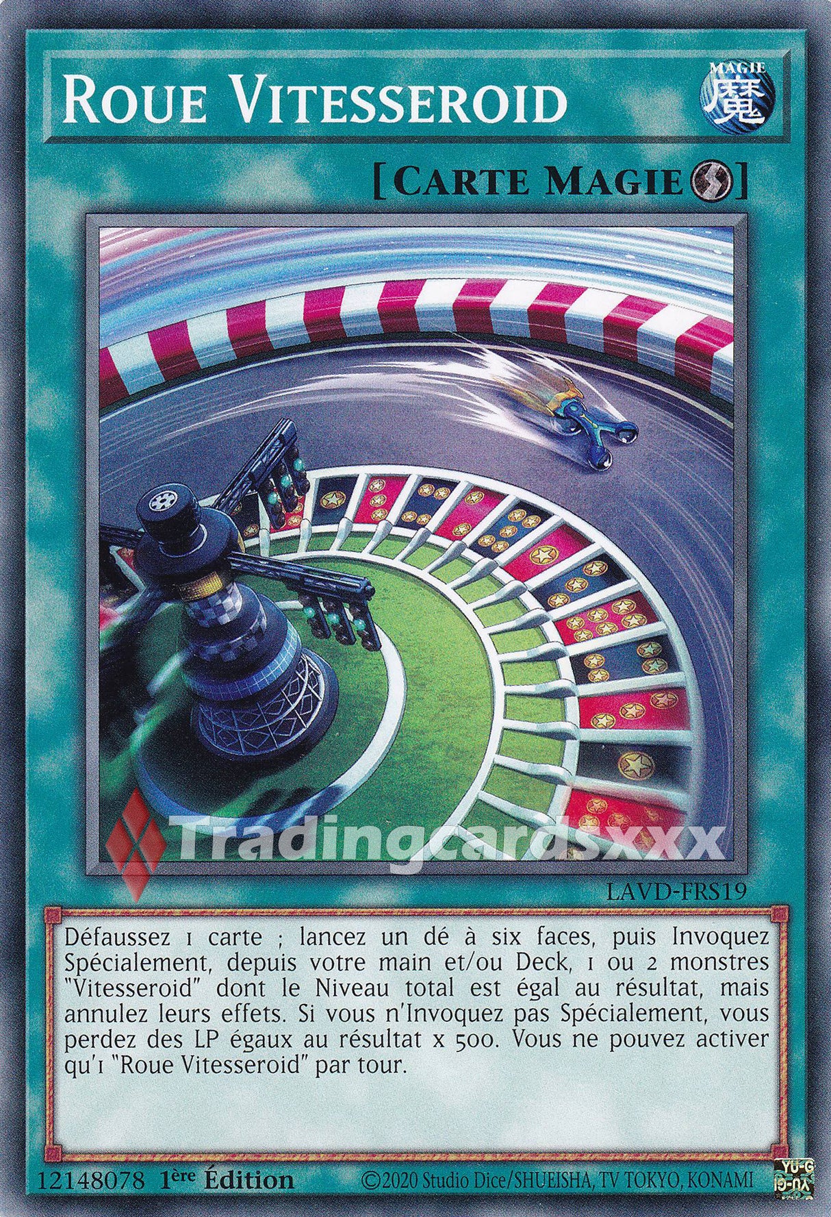 Yu-Gi-Oh! Roue Vitesseroid : C LAVD-FRS19
