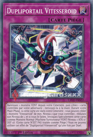 Yu-Gi-Oh! Dupliportail Vitesseroid : C LAVD-FRS22