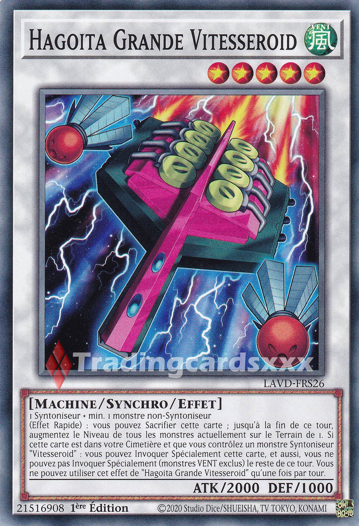 Yu-Gi-Oh! Hagoita Grande Vitesseroid : C LAVD-FRS26