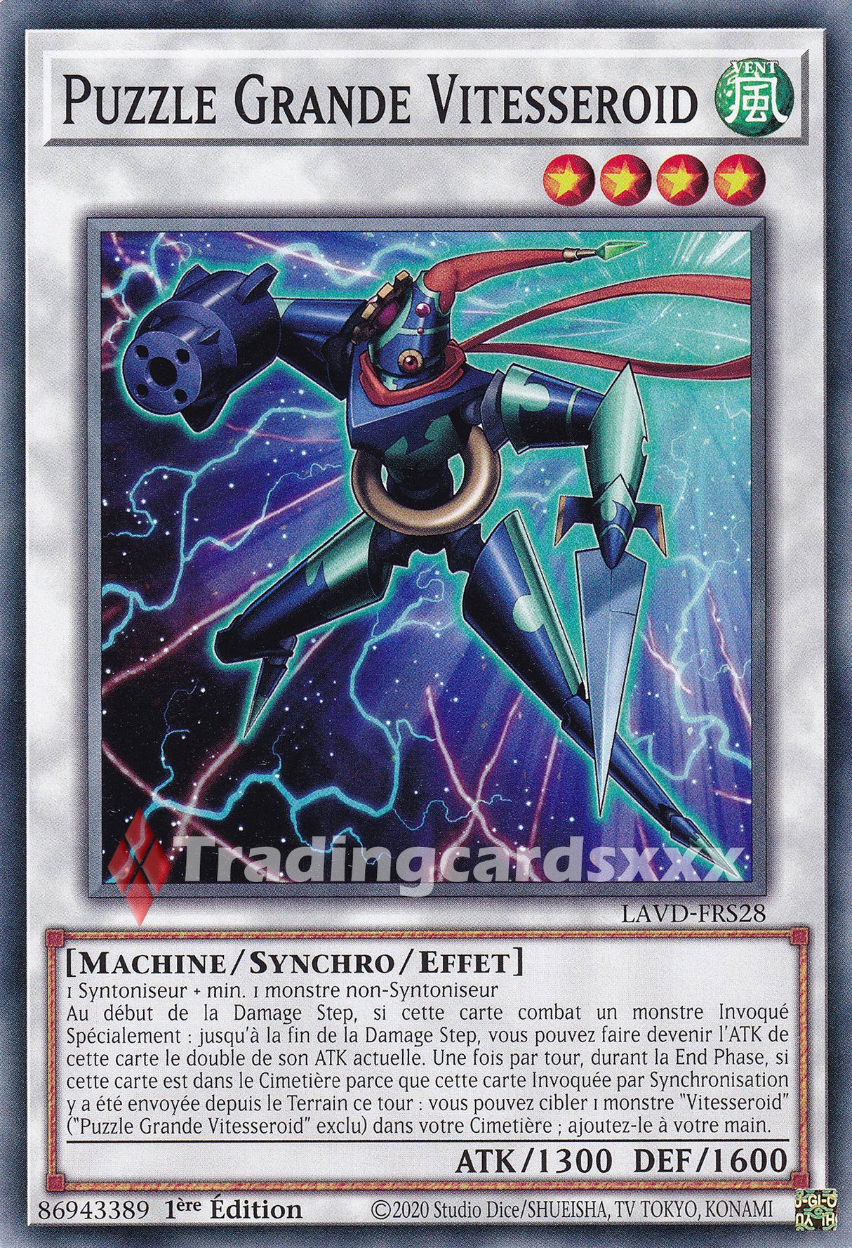 Yu-Gi-Oh! Puzzle Grande Vitesseroid : C LAVD-FRS28