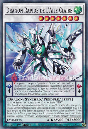 Yu-Gi-Oh! Dragon Rapide de l'Aile Claire : C LAVD-FRS29