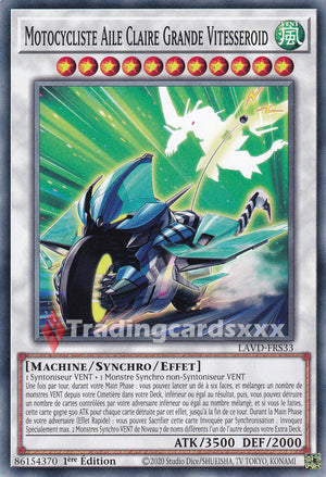Yu-Gi-Oh! Motocycliste Aile Claire Grande Vitesseroid : C LAVD-FRS33