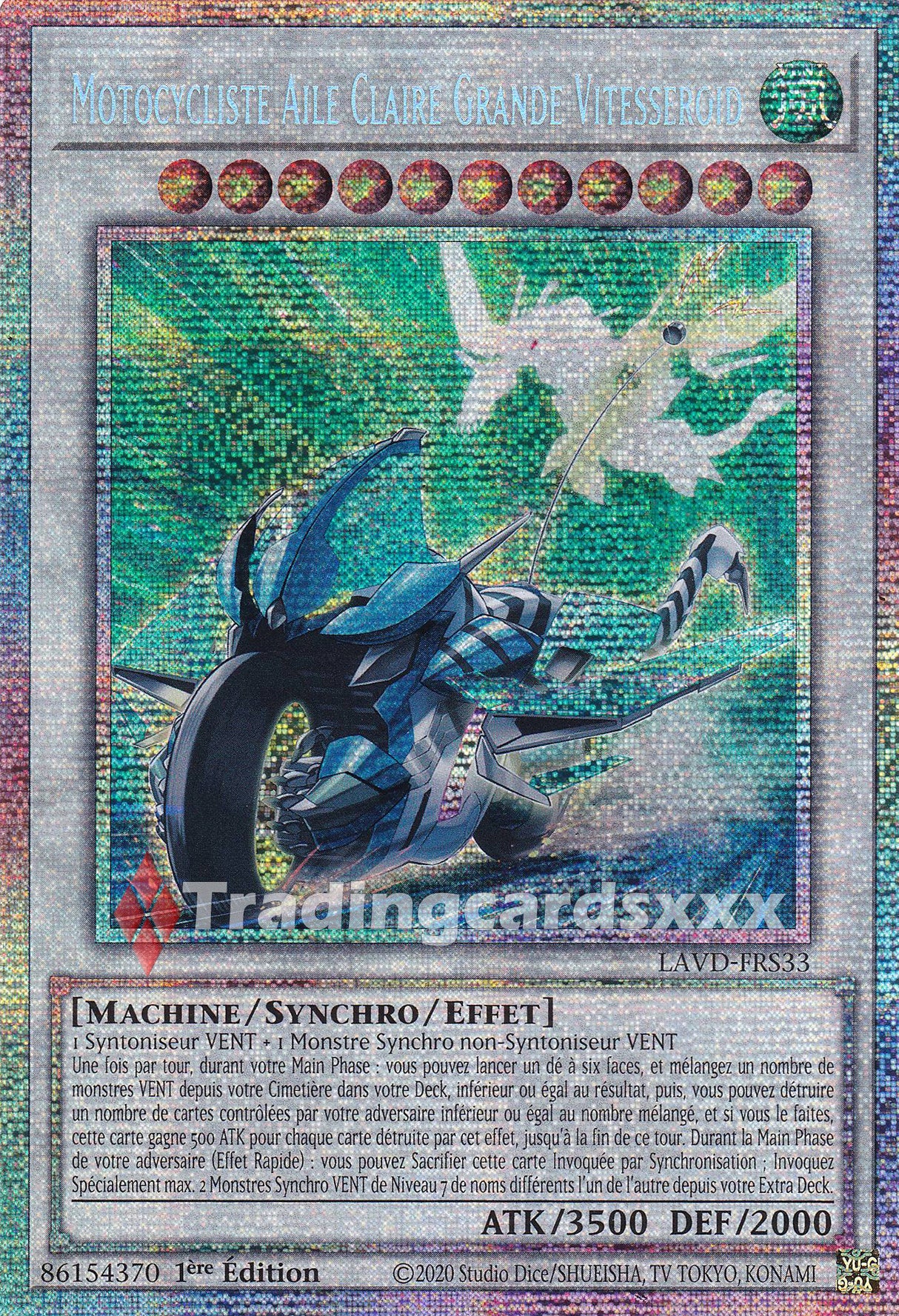Yu-Gi-Oh! Motocycliste Aile Claire Grande Vitesseroid : STAR LAVD-FRS33