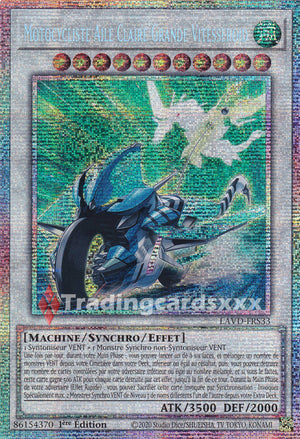 Yu-Gi-Oh! Motocycliste Aile Claire Grande Vitesseroid : STAR LAVD-FRS33
