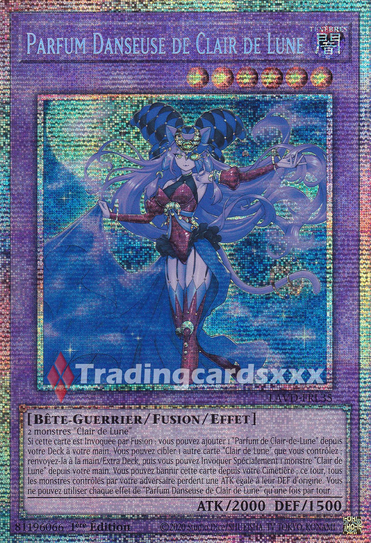 Yu-Gi-Oh! Parfum Danseuse de Clair de Lune : STAR LAVD-FRL35