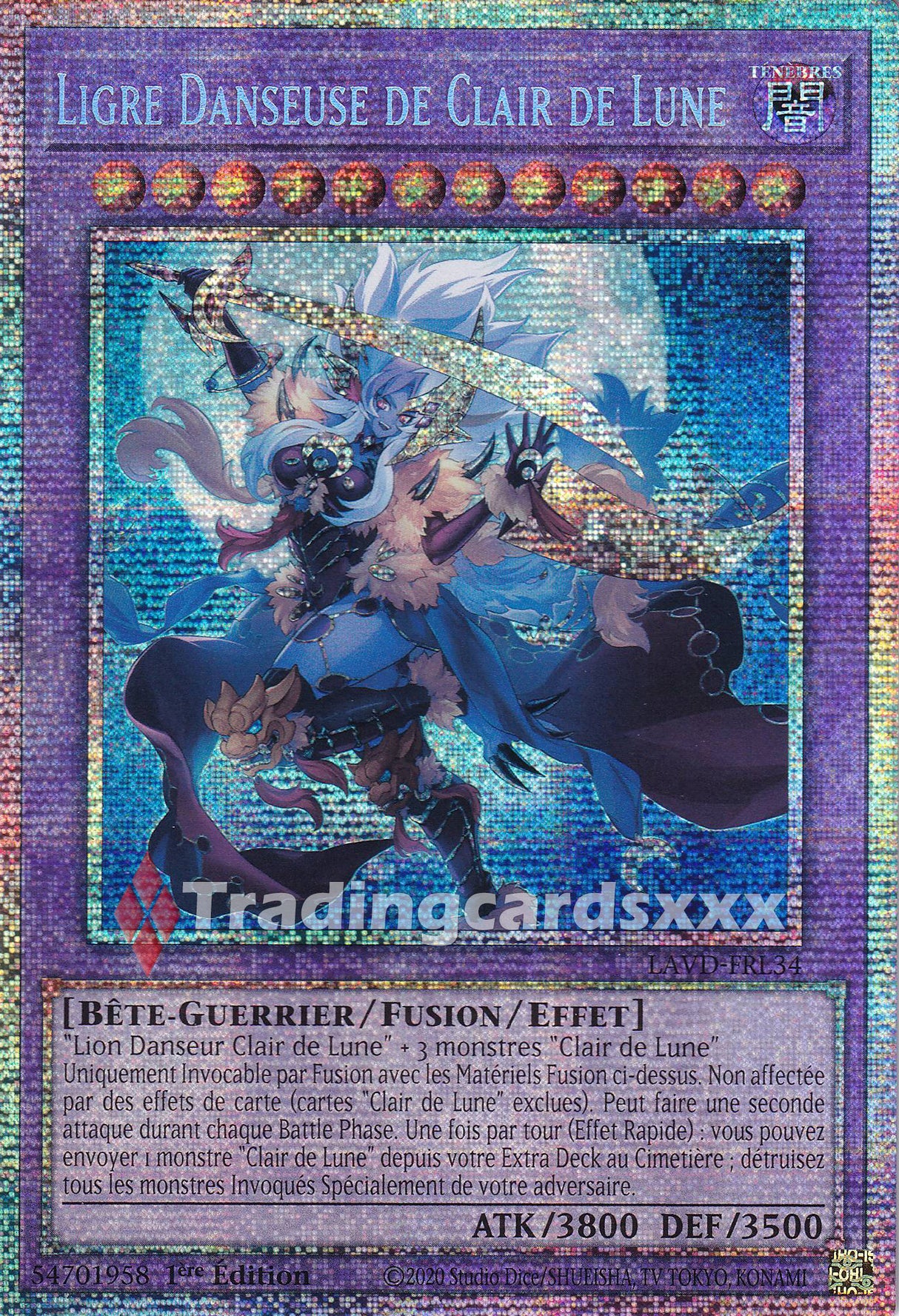 Yu-Gi-Oh! Ligre Danseuse de Clair de Lune : STAR LAVD-FRL34