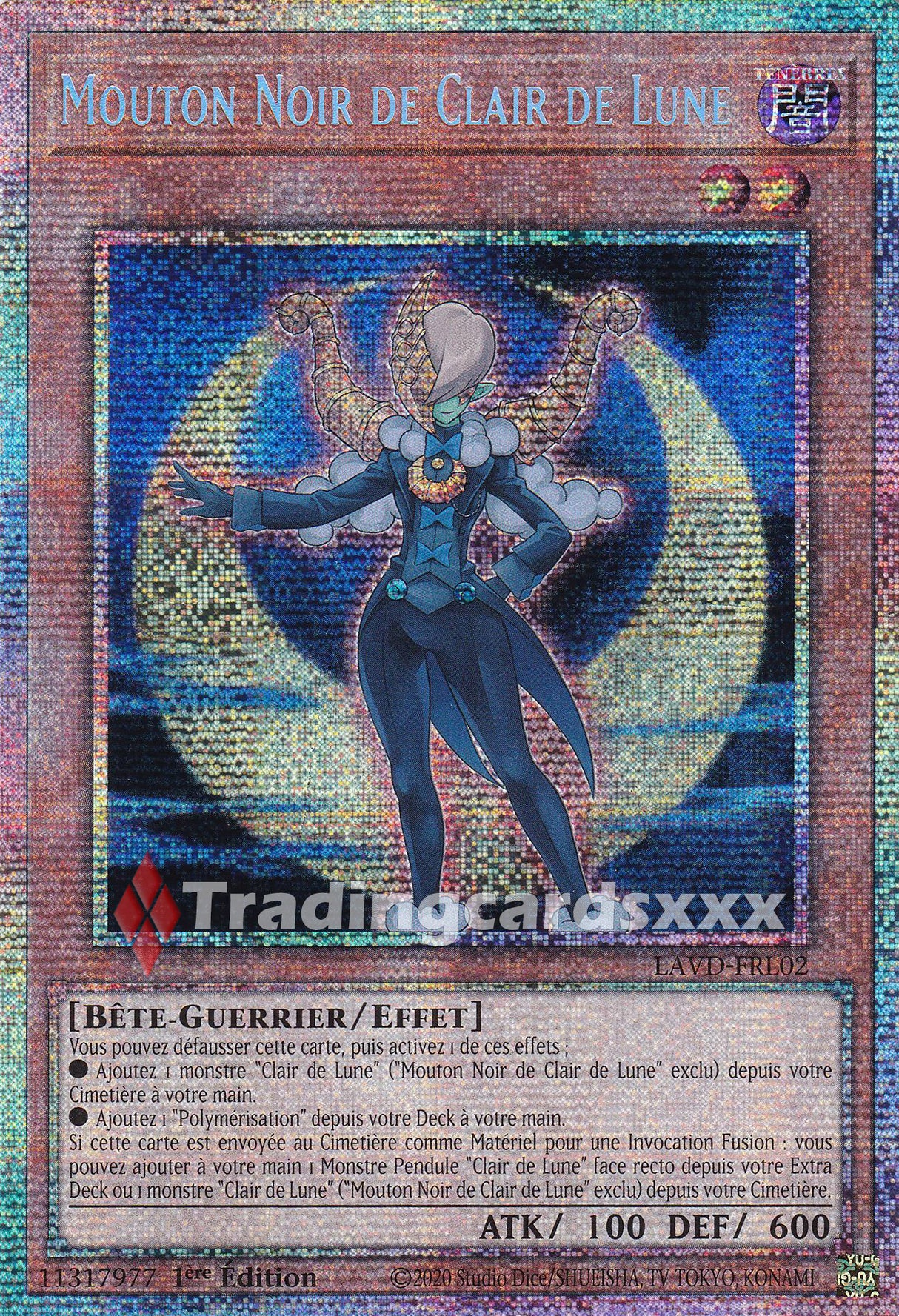 Yu-Gi-Oh! Mouton Noir de Clair de Lune : STAR LAVD-FRL02