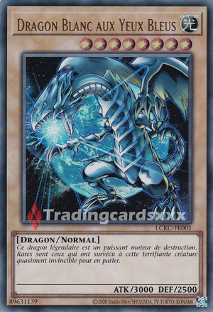 Yu-Gi-Oh! Dragon Blanc aux Yeux Bleus - V.2 : UR LCKC-FR001