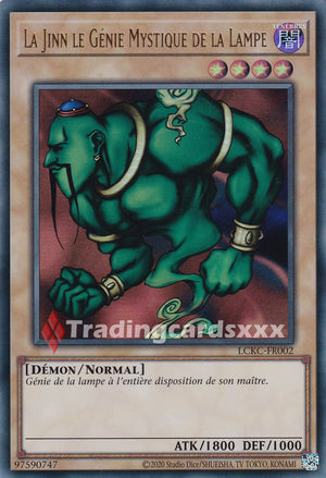 Yu-Gi-Oh! La Jinn le Génie Mystique de la Lampe : UR LCKC-FR002