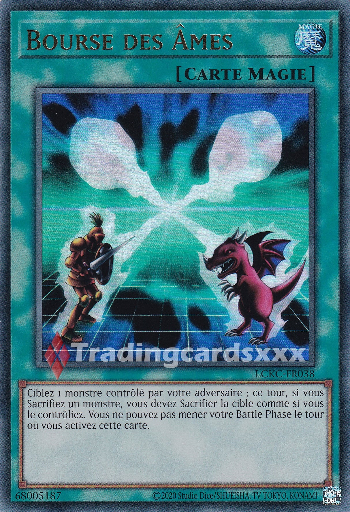 Yu-Gi-Oh! Bourse des Âmes : UR LCKC-FR038