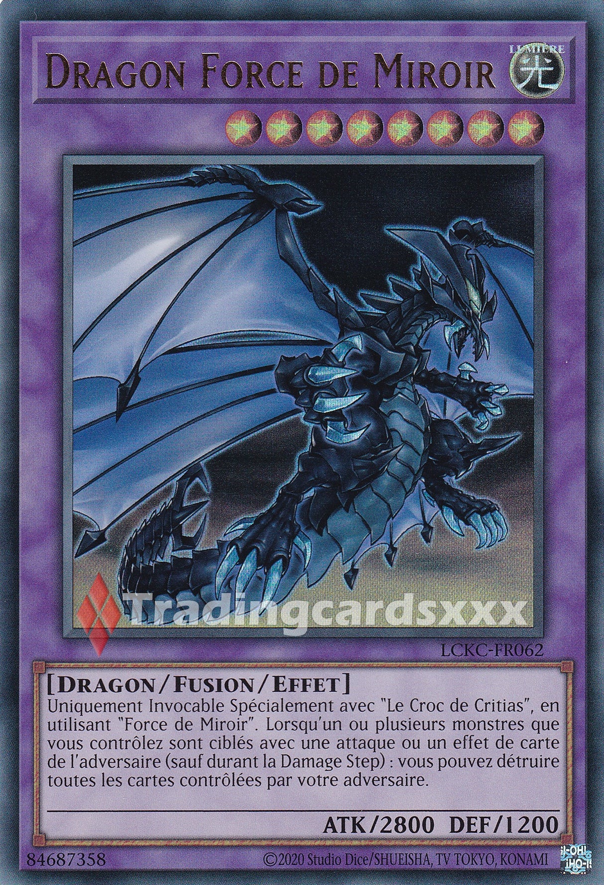 Yu-Gi-Oh! Dragon Force de Miroir : UR LCKC-FR062