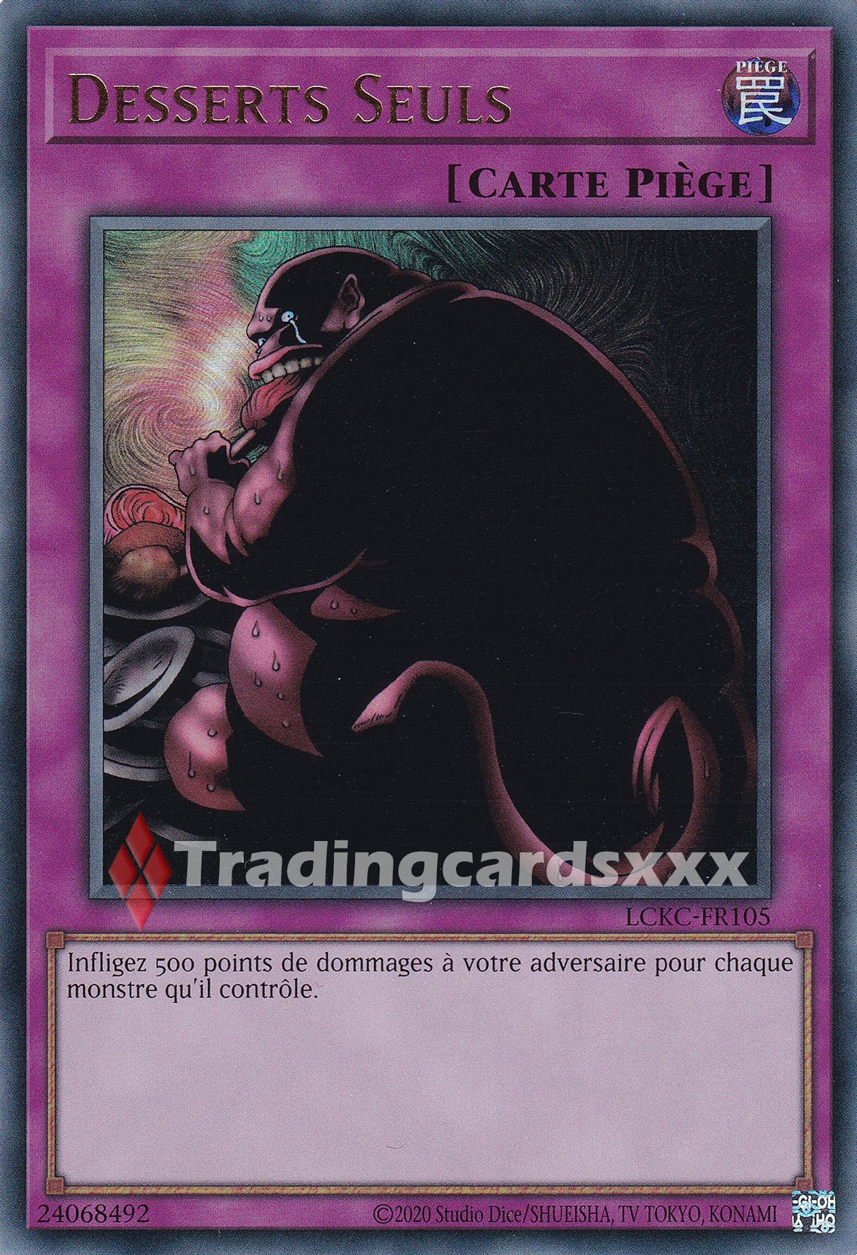 Yu-Gi-Oh! Desserts Seuls : UR LCKC-FR105