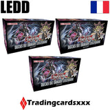 Yu-Gi-Oh! Lot de 3 Coffrets Decks du Dragon Légendaire : Magicien Sombre, Timée & Yugi