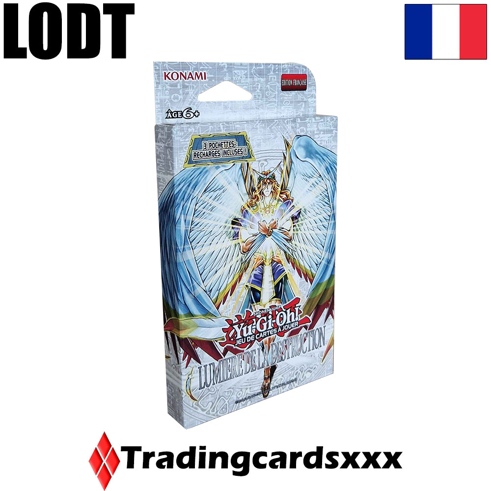 Yu-Gi-Oh! Carton de 12 packs de 3 boosters : Lumière de la Destruction