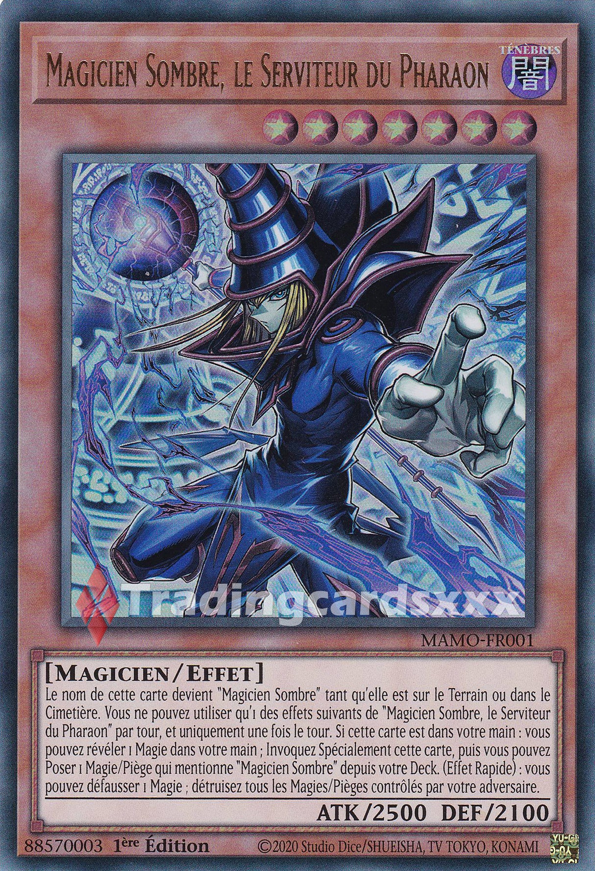 Yu-Gi-Oh! Magicien Sombre, le Serviteur du Pharaon : UR MAMO-FR001
