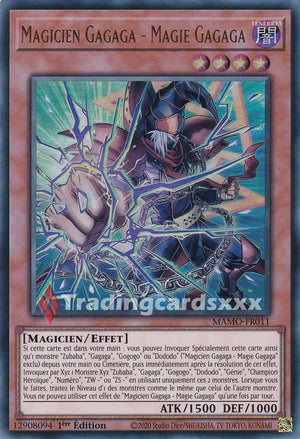 Yu-Gi-Oh! Magicien Gagaga - Magie Gagaga : UR MAMO-FR011