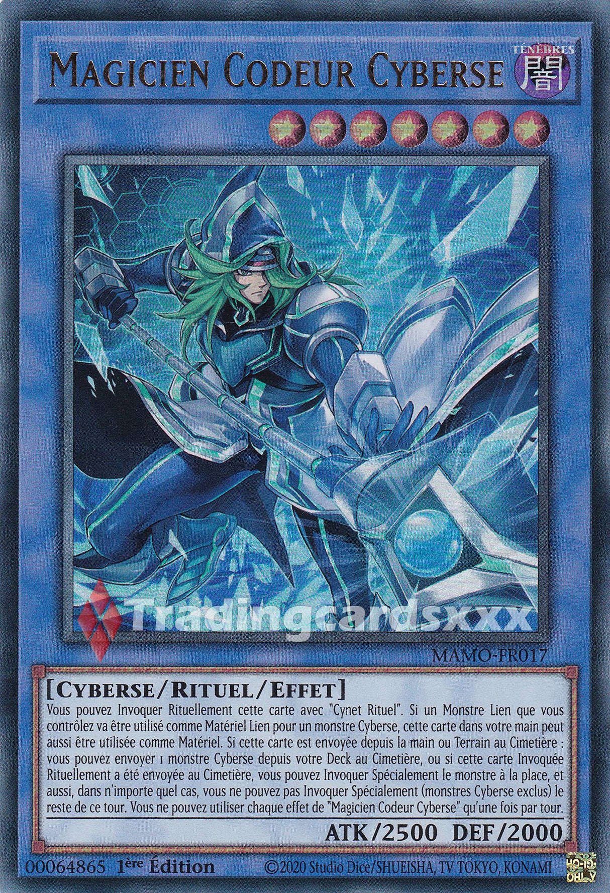 Yu-Gi-Oh! Magicien Codeur Cyberse : UR MAMO-FR017