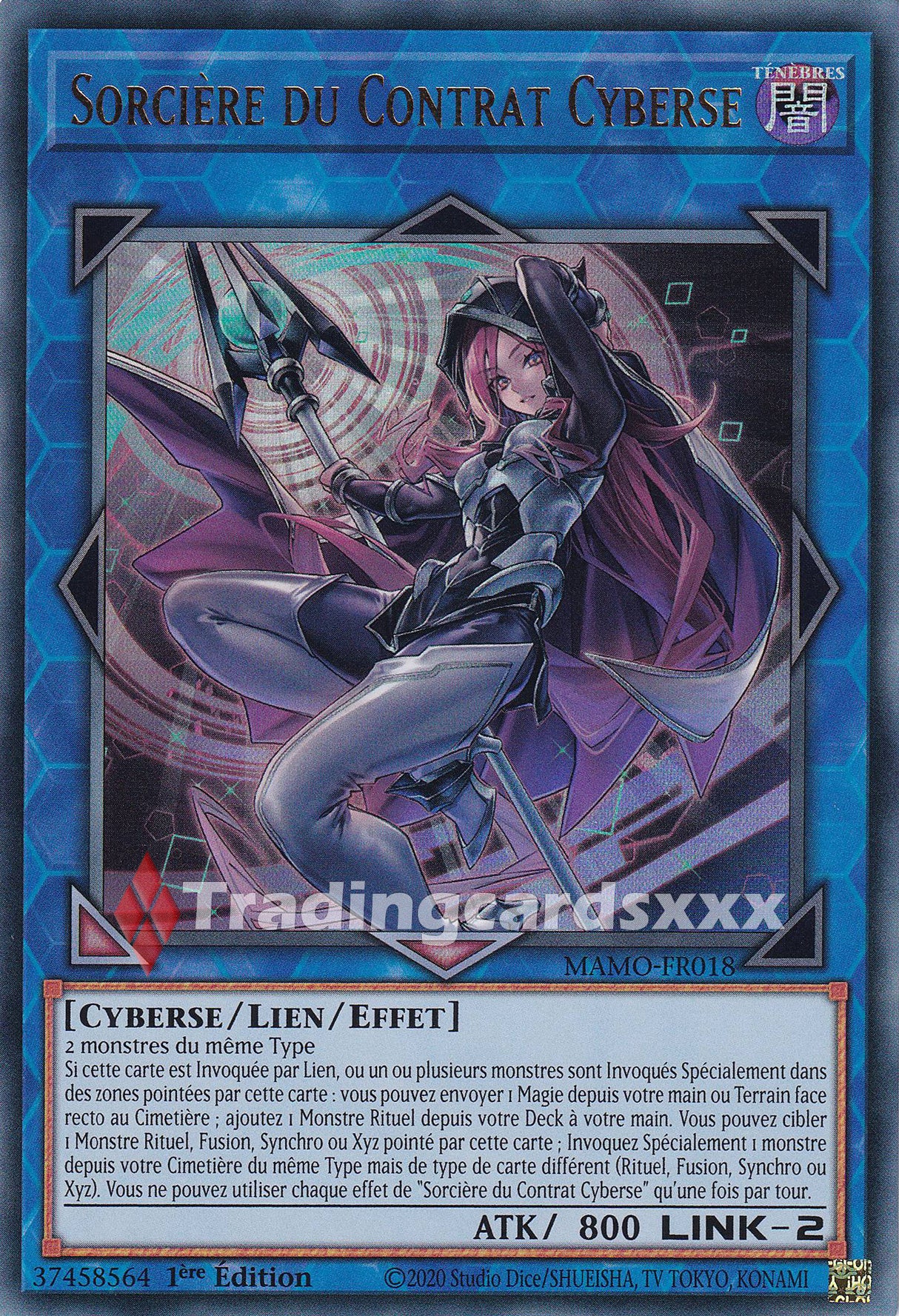 Yu-Gi-Oh! Sorcière du Contrat Cyberse : UR MAMO-FR018