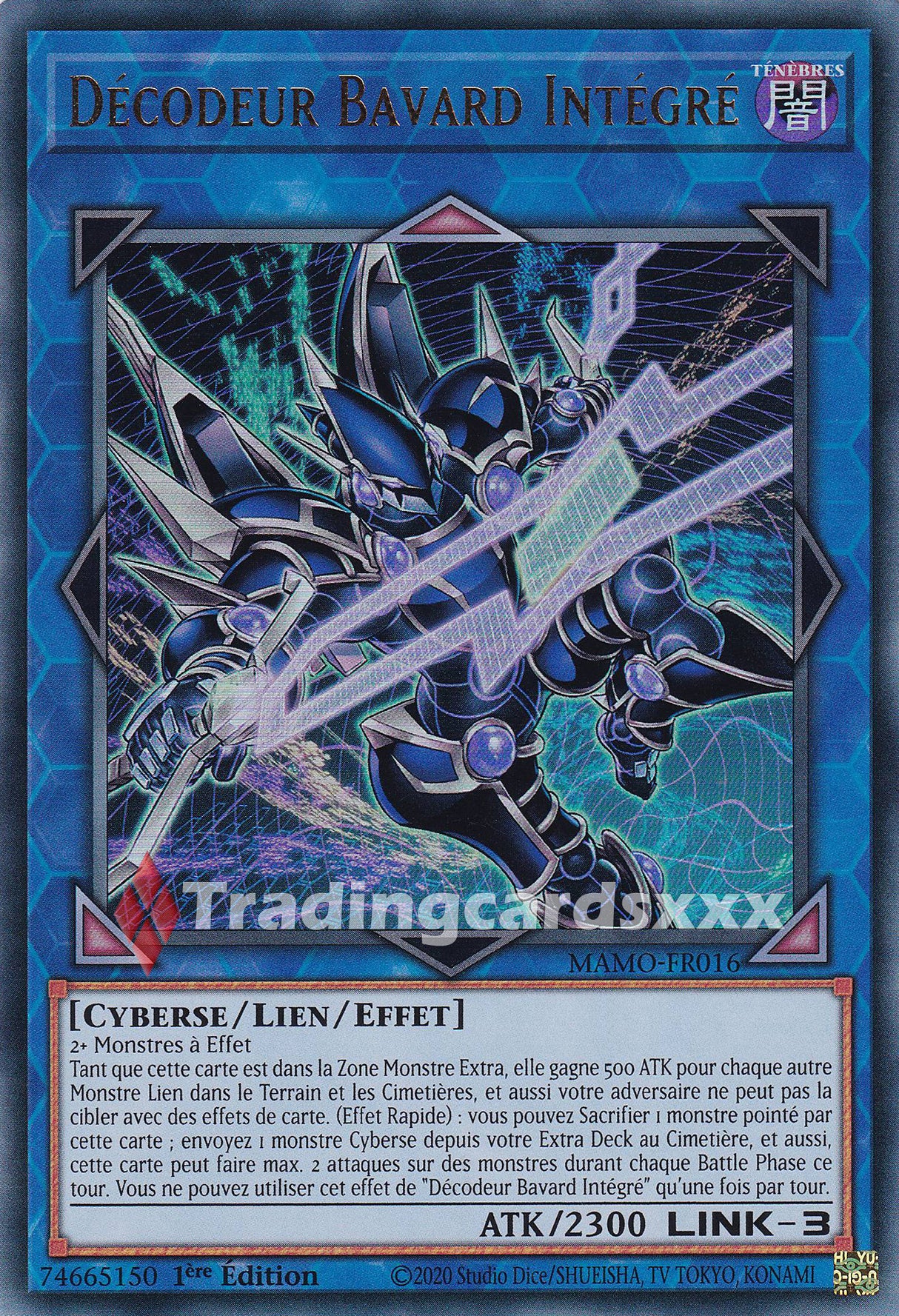 Yu-Gi-Oh! Décodeur Bavard Intégré : UR MAMO-FR016