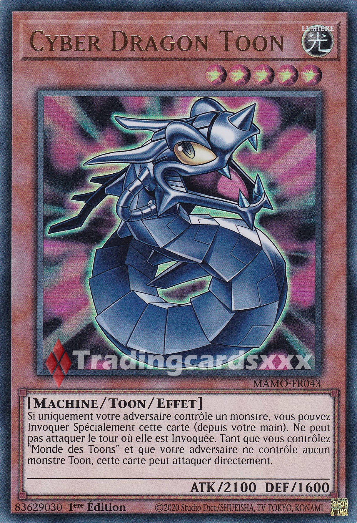 Yu-Gi-Oh! Cyber Dragon Toon : UR MAMO-FR043