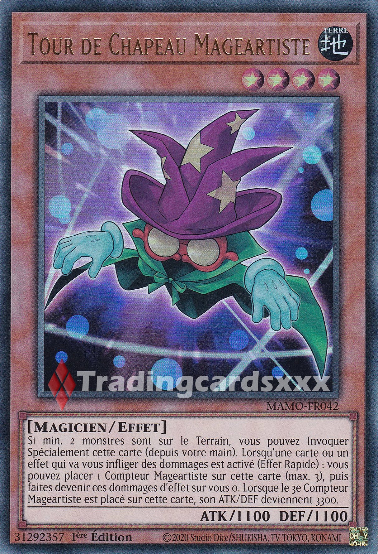 Yu-Gi-Oh! Tour de Chapeau Mageartiste : UR MAMO-FR042
