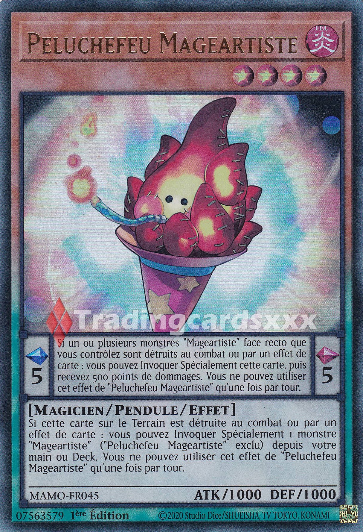 Yu-Gi-Oh! Peluchefeu Mageartiste : UR MAMO-FR045