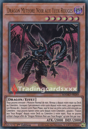 Yu-Gi-Oh! Dragon Météore Noir aux Yeux Rouges : UR MAMO-FR049