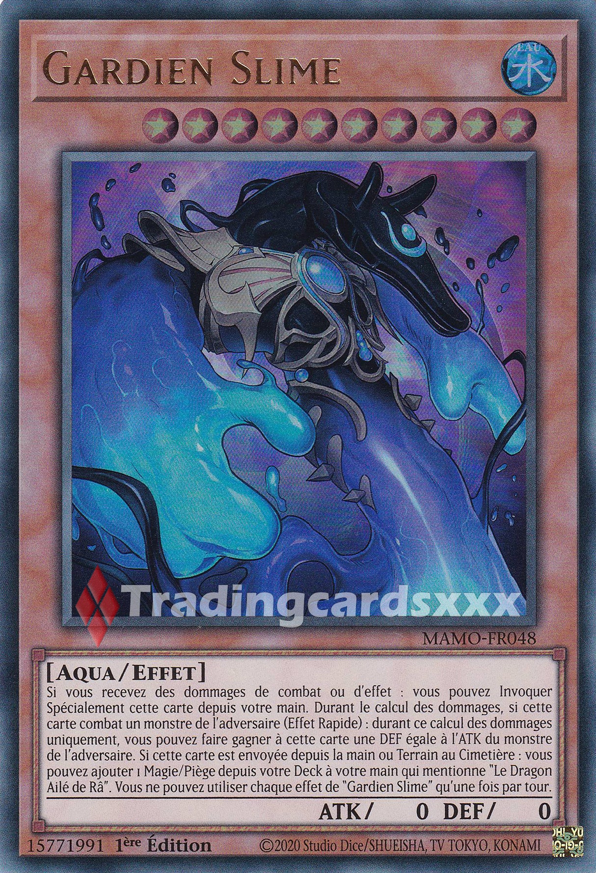 Yu-Gi-Oh! Gardien Slime : UR MAMO-FR048