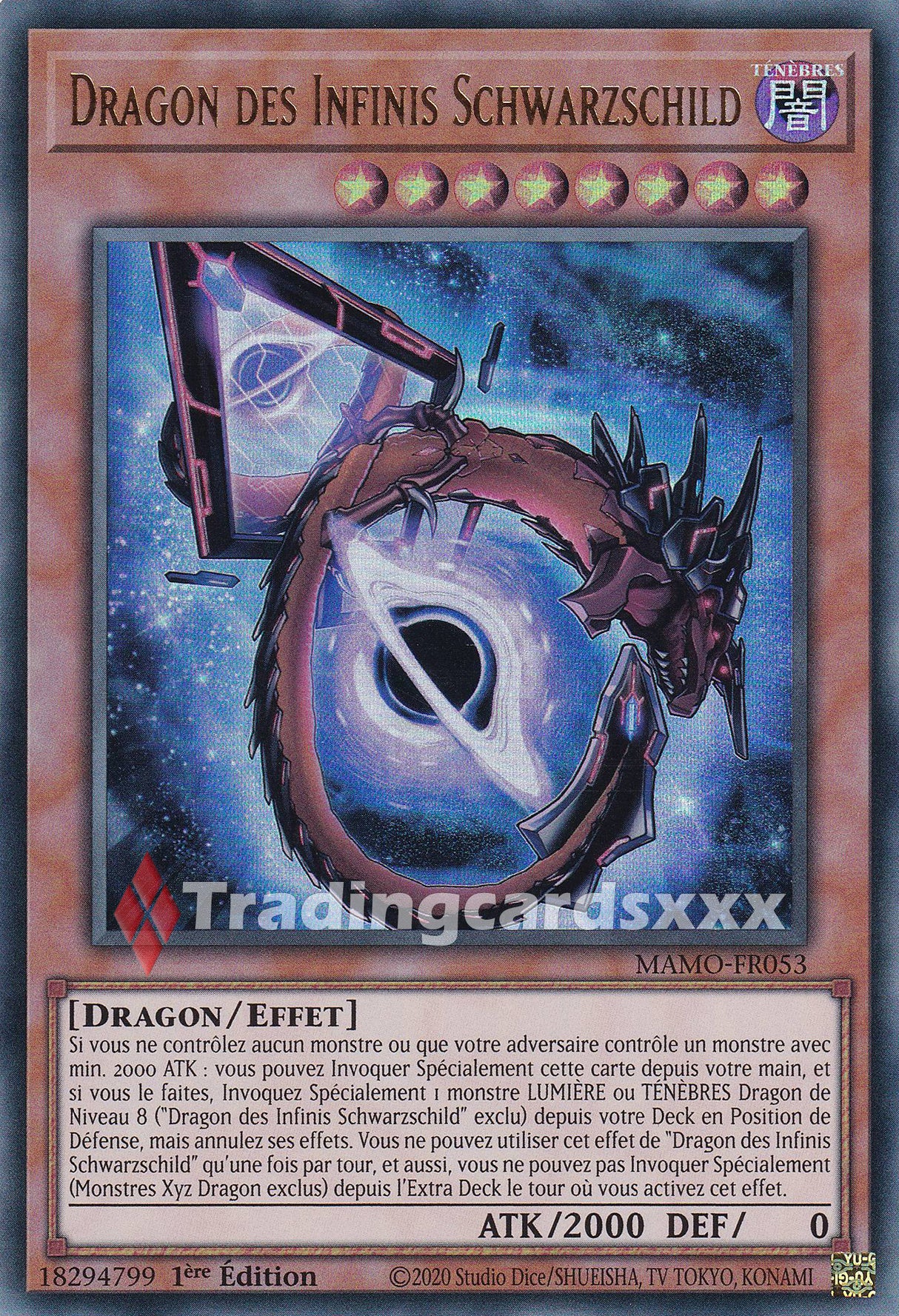 Yu-Gi-Oh! Dragon des Infinis Schwarzschild : UR MAMO-FR053